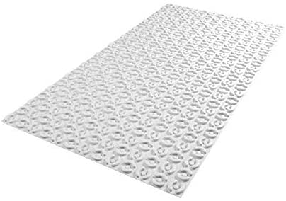 Laticrete 0177-1084-H STRATA Heat Mat - Floor Heating Uncoupling and Waterproofing Polypropylene Membrane Underlayment 43 Square Feet Sheet - 5 Pcs