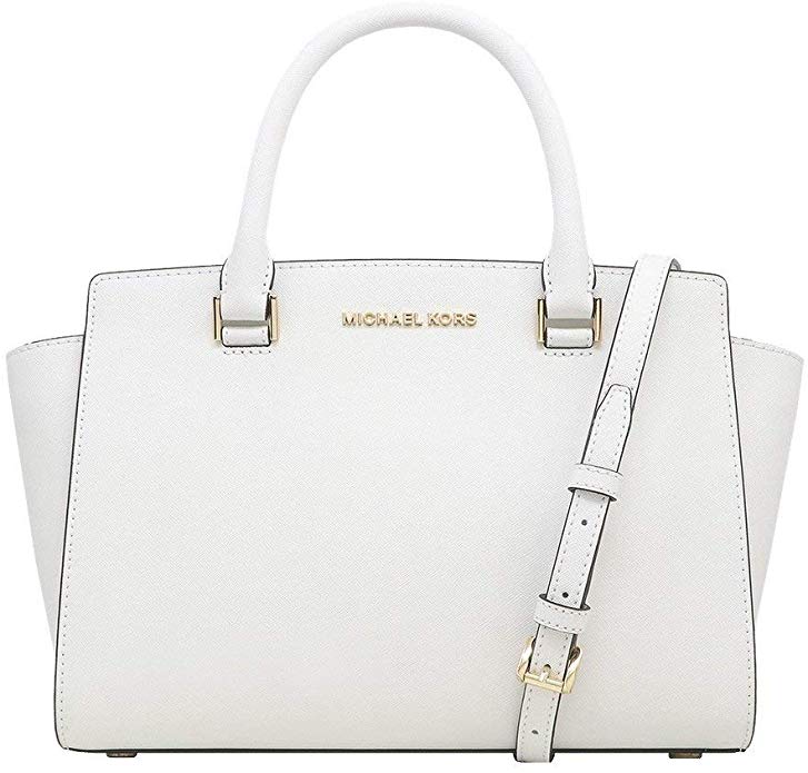 Michael Kors Women's Selma Medium Top-Zip Satchel