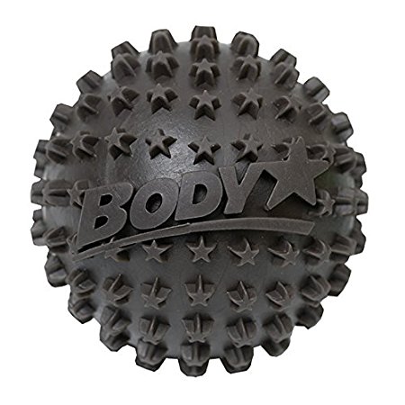 Body Back Company’s Body Star 2.5 Inch Acupressure Self Massage Ball and Muscle Pain Reliever - Black