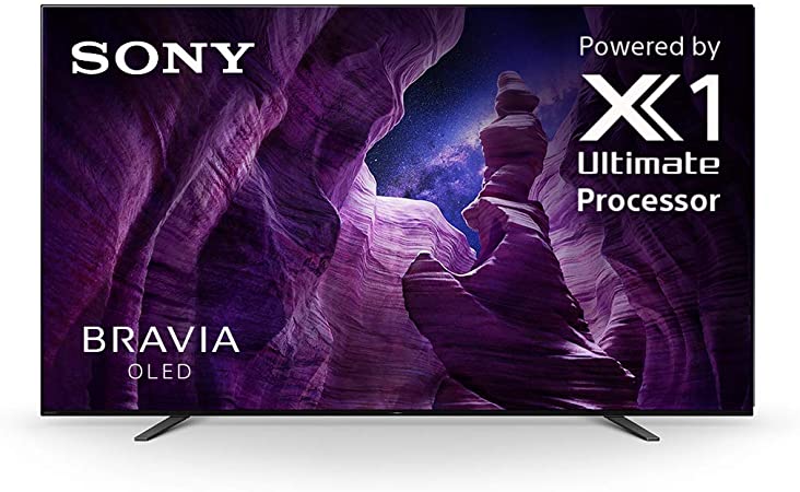 Sony A8H 55 Inch TV: BRAVIA OLED 4K Ultra HD Smart TV with HDR and Alexa Compatibility - 2020 Model