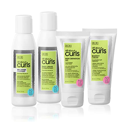 All About Curls Starter Kit/Free of SLS/SLES Sulfates, Silicones & Parabens/Color-safe