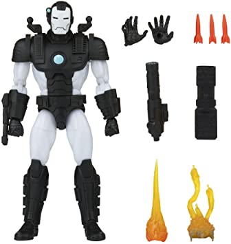 Marvel Legends Series War Machine 6-inch Action Figure Iron Man Toy, 6 Accessories