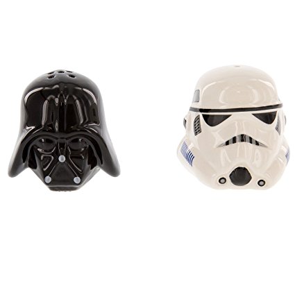 Star Wars Shakers Ceramic (Salt & Pepper)/Darth Vader & Stromtrooper
