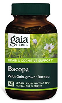 Gaia Herbs Bacopa, 60Count