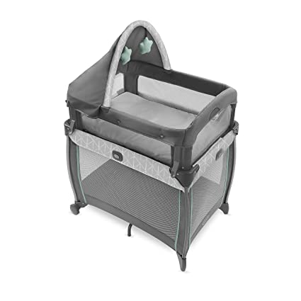 Graco My View 4 in 1 Bassinet | Infant to Toddler Bassinet with 4 Stages, Derby