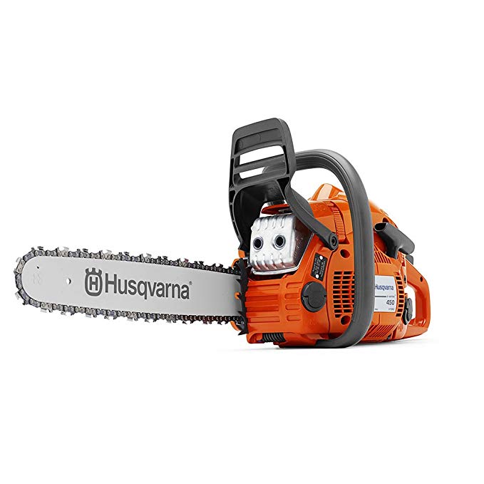 Husqvarna 450, 18 in. 50.2cc 2-Cycle Gas Chainsaw, CARB