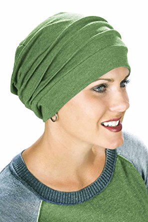 Headcovers Unlimited 100% Cotton Slouchy Snood | Slouchy Beanie Hat | Cancer Hats For Chemo