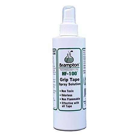 Brampton HF-100 Golf Grip Tape Solvent, Non-Toxic and Non-Flammable Spray Solution