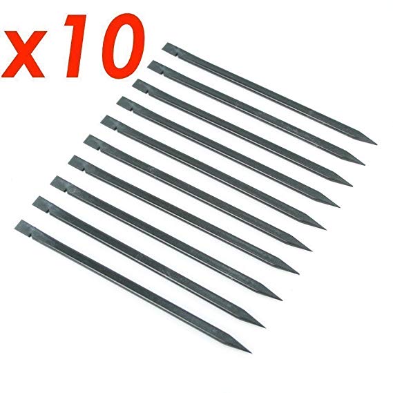 x10 pcs Pieces Precision Repair Set Tools Kit Nylon Plastic Pry Spudger Pick/Probe Compatible with: Apple iPad, iPhone 10 8 7 6 6s 4 5 5c 5s Plus Air , Samsung S6 S7 S8 S9 Edge Note LG Tablet Notebook