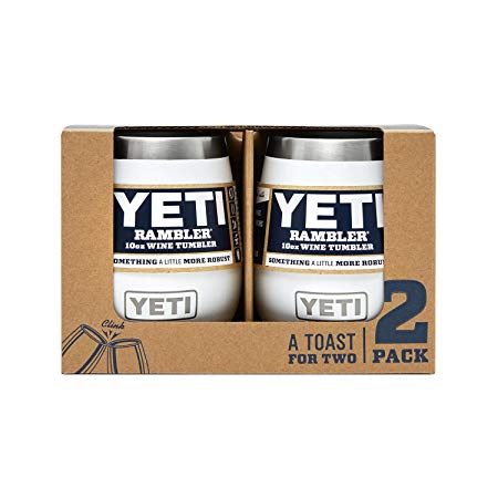 YETI Rambler 10 oz Stainless Steel Vacuum Insulated Wine Tumbler