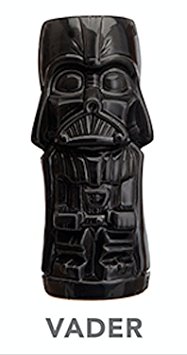 ThinkGeek Geeki Tikis Darth Vader 14-Ounce Ceramic Drinking Mug - Officially-Licensed Star Wars Merchandise