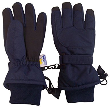 N'Ice Caps Adults Unisex Extreme Cold Weather 80 Gram Thinsulate Winter Ski Gloves