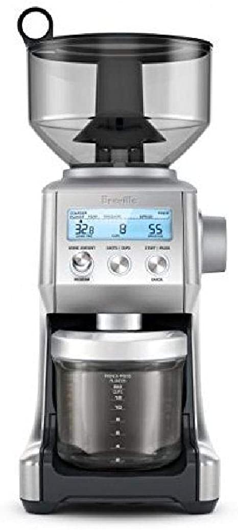 Breville BCG820BSS Smart Grinder Pro Coffee Bean Grinder, Brushed Stainless Steel