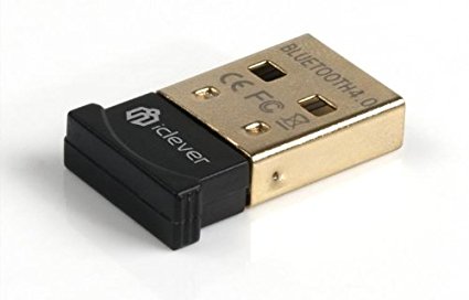 iClever IN-8510-40 Bluetooth 4.0 USB Adapter Dongle - For Windows 8 / Windows 7 / Windows XP/Vista