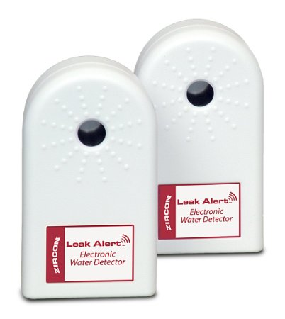 Zircon 68320 Bonus Pack of Leak Alert Electronic Water Detectors (2 Pack)