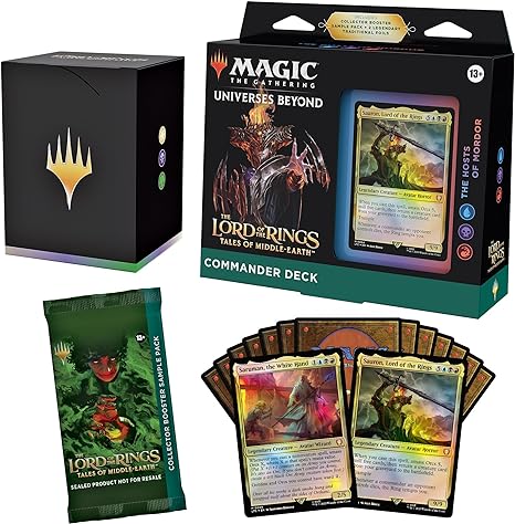 Magic: The Gathering The Lord of The Rings: Tales of Middle-Earth Commander Deck 4   Collector Booster Sample Pack