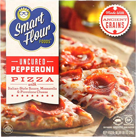 Smart Flour, Gluten-free Uncured Pepperoni Pizza, 10.1 oz