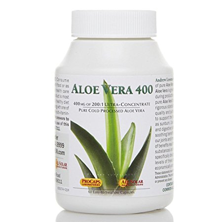 Aloe Vera 400 60 Capsules