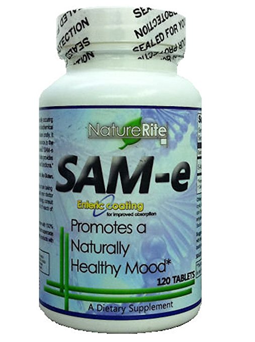 Sam-e Full Potency 200mg 120 Count Tablets Enteric Coated Ct