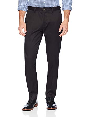 BUTTONED DOWN Men's Slim Fit Non-Iron Dress Chino Pant