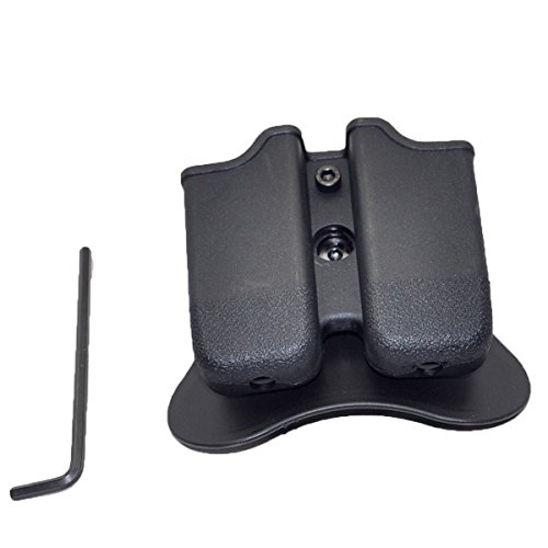 Double Magazine Pouch Fits Glock 17/19/22/23/26/27/31/32/33/34/35/37/38/39