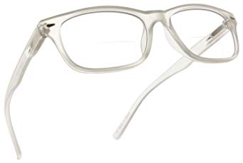 Trendy Bifocal Reading Glasses Readers with Spring Hinges for Men and Women