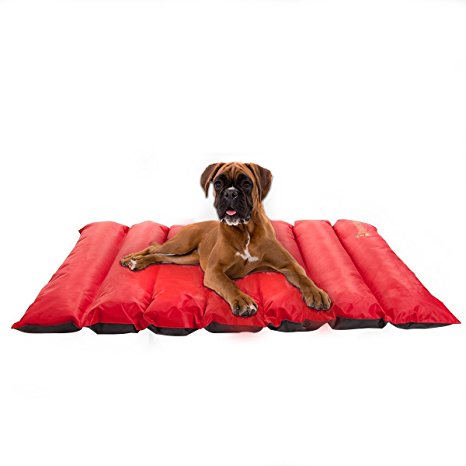 Favorite Portable Roll Up Waterproof Dog Bed Mat Cushion Indoor Outdoor Travel Camping
