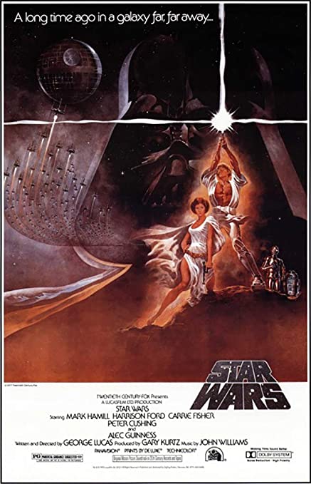 Star Wars: Episode IV - A New Hope - Movie Poster (Regular Style A) (Size: 27 inches x 40)