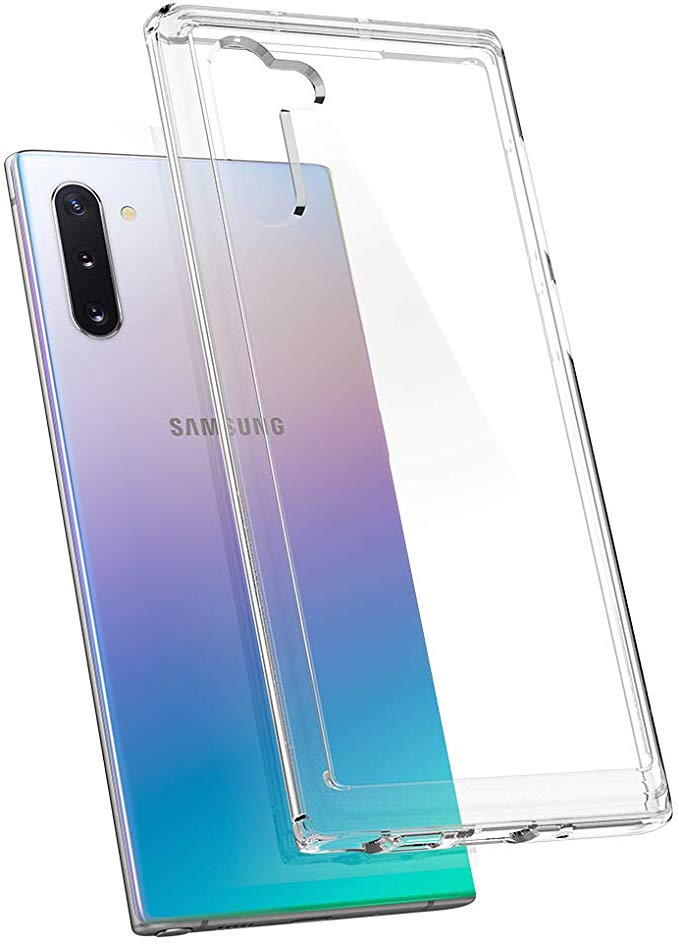 Spigen Ultra Hybrid Works with Samsung Galaxy Note 10 Case - Crystal Clear