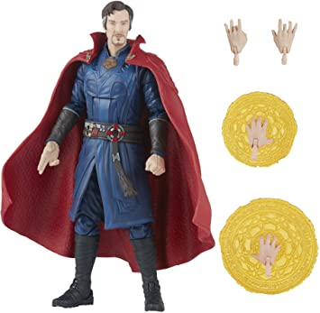 Marvel Legends Series Doctor Strange in The Multiverse of Madness 6-inch Collectible Doctor Strange Cinematic Universe Action Figure Toy, 4 Accessories