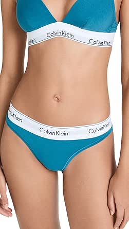 Calvin Klein Women’s Modern Cotton Stretch Thong Panties