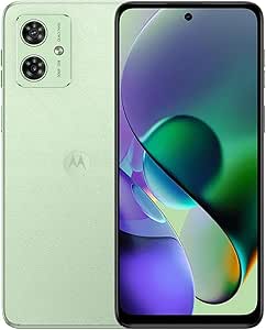 Motorola Moto G54 5G Dual SIM | 8 256GB ROM | GSM Unlocked Smartphone | 6.5" 120Hz IPS LCD Display | Android 13 | 50MP Camera | Li-Po 6000 mAh Battery | International Model - (Mint Green)