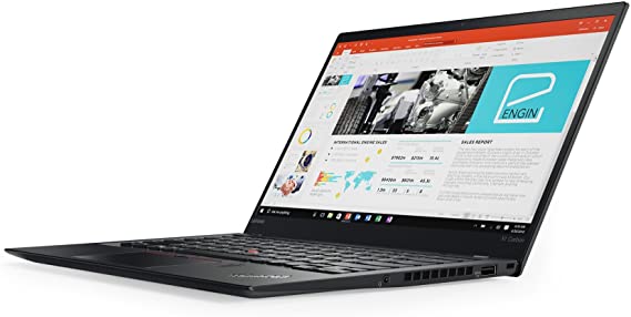 Lenovo ThinkPad X1 Carbon 5th Gen i7-7600U 2.80Ghz 16GB RAM 512GB SSD Win 10 Pro Webcam (Renewed)