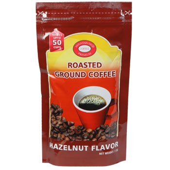 Mountain High Roasters, Premium Hand Roasted Hazelnut Ground Coffee 7-ounce Bag (Pack of 3) 150 - 6 oz servings for less than 10 cent a cup