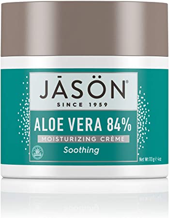 Jason Aloe Vera 84% Ultra-Comforting Moisturizing Creme, 4-Ounce Jars (Pack of 3)