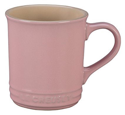 Le Creuset of America Stoneware Mug, 12-Ounce, Hibiscus