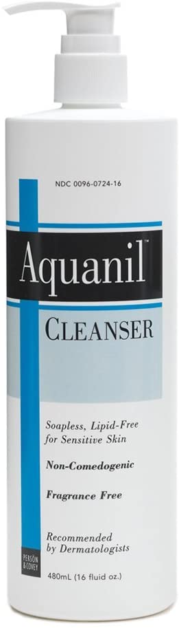 Aquanil Lotion A Gentle, Soapless Lipid-Free Cleanser - 16 fl oz