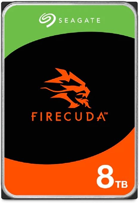 Seagate FireCuda ST8000DX001 8TB 7200 RPM 256MB Cache SATA 6.0Gb/s 3.5" Internal HDD Bare Drive