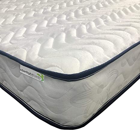 Starlight Beds – Single Mattress. Micro quilted Mattress. Ideal for Children, Bunk Beds & Cabin Beds. (90cm x 190cm) 3ft Single Mattress