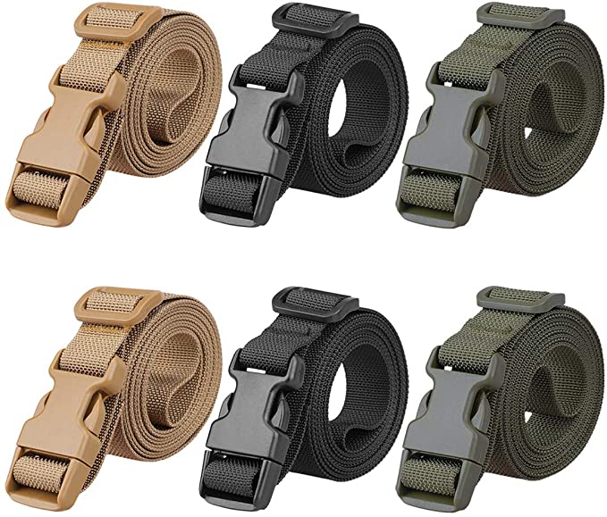 MAGARROW 40" 60" Strap Buckle Packing Straps Adjustable 1-Inch Belt