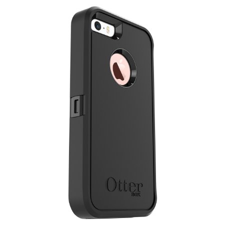OtterBox Defender Cover Case for iPhone SE/5/5S - Black