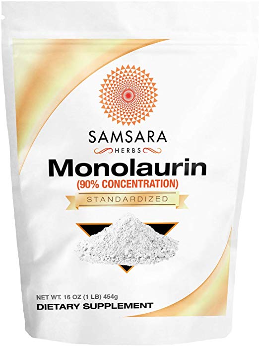 Samsara Herbs Monolaurin Powder (16oz/454g) - 197 Servings