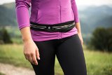 FITT Gear Running Belt 9679 Extra Large Pocket Fits ALL Phones including iPhone 55s 6 and 6 Plus and Android Smartphones 9679 100 Water Resistant and Fits Securely on Waist 9679 Reflective Materials For Safety