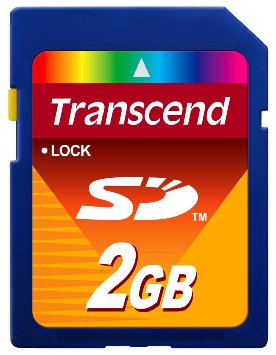 Transcend 2GB SD Secure Digital Card