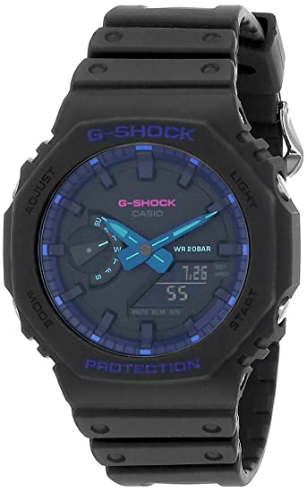 Casio Analog-Digital Black Dial Men's Watch-GA-2100VB-1ADR