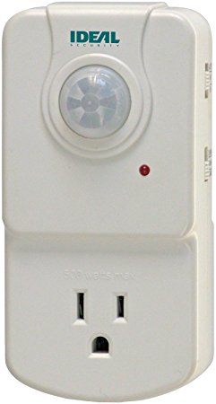 Ideal Security Inc. SK624 Smart Motion Activated Electrical Outlet