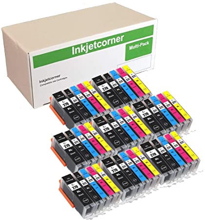 Inkjetcorner Compatible Ink Cartridge Replacement for PGI-270XL CLI-271XL 270XL 271XL for use with TS5020 TS6020 MG6820 MG6821 MG5720 MG5721 (40-Pack)