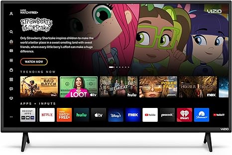 VIZIO 40-inch D-Series Full HD 1080p Smart TV with Apple AirPlay and Chromecast Built-in, Alexa Compatibility, D40f-J09, 2022 Model