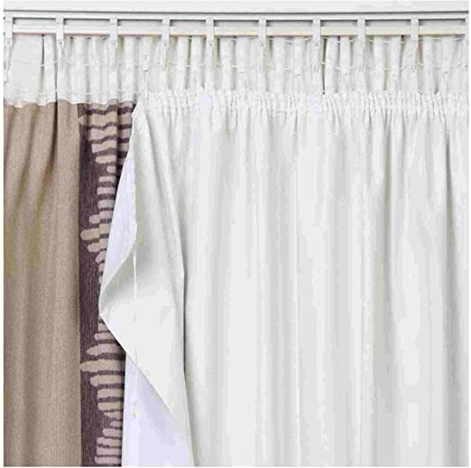 rejuvopedic  Umlout Blackout Thermal Curtain Lining Readymade To Fit Curtains 46" width x 90" drop, (Inc. Hooks) Choice Of 9 Sizes