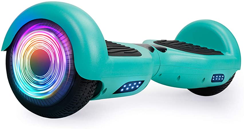 SISIGAD Two-Wheels Hoverboard for Kids, 6.5 inches Self Balancing Hoverboards, Self Balancing Electric Scooter Without Bluetooth